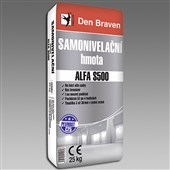 DEN BRAVEN Samonivelační hmota ALFA S500 25kg šedá DEN BRAVEN Samonivelační hmota ALFA S500 25kg šedá